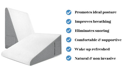Contour Memory Foam Snore Relief Pillow