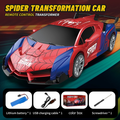 Fun Remote Control Transforming Robot Toy Car - Lusomart