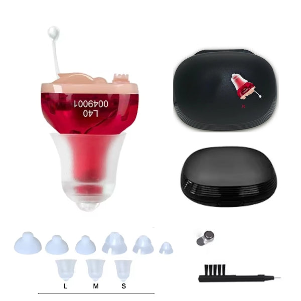 Compact Rechargeable Hearing Aids With Clear Audio