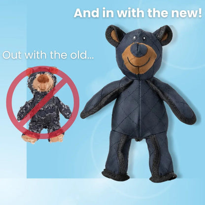 Tough Plush Dog Toy Teddy Bear Shape