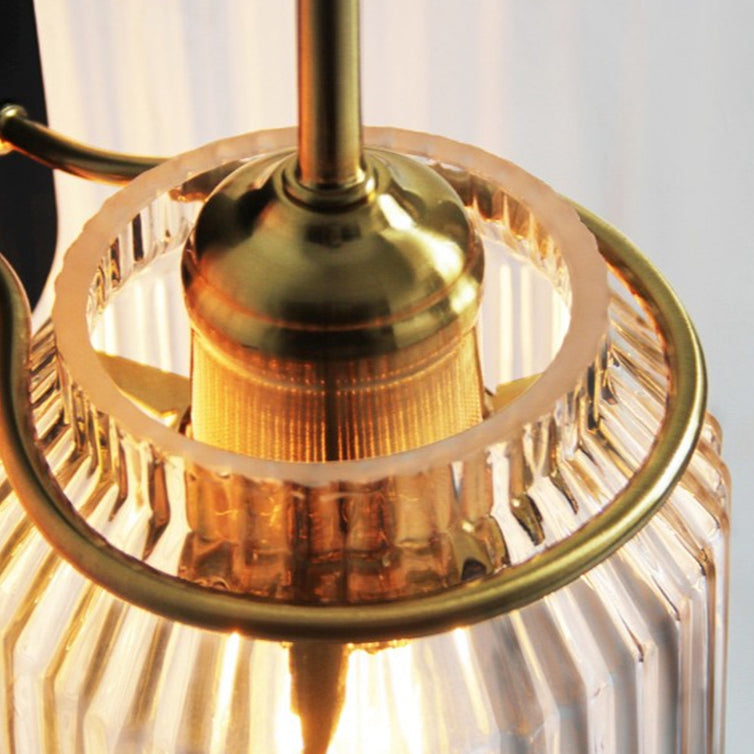 Industrial Glass Shade Funnel Wall Lamps 7