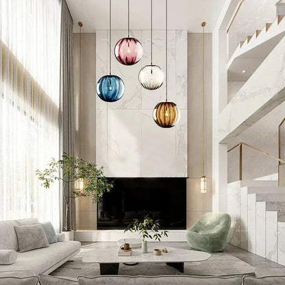 Stylish Glass Ball Pendant Lighting