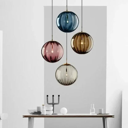 Stylish Glass Ball Pendant Lighting