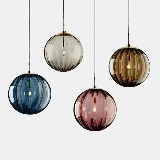 Stylish Glass Ball Pendant Lighting - Lusomart