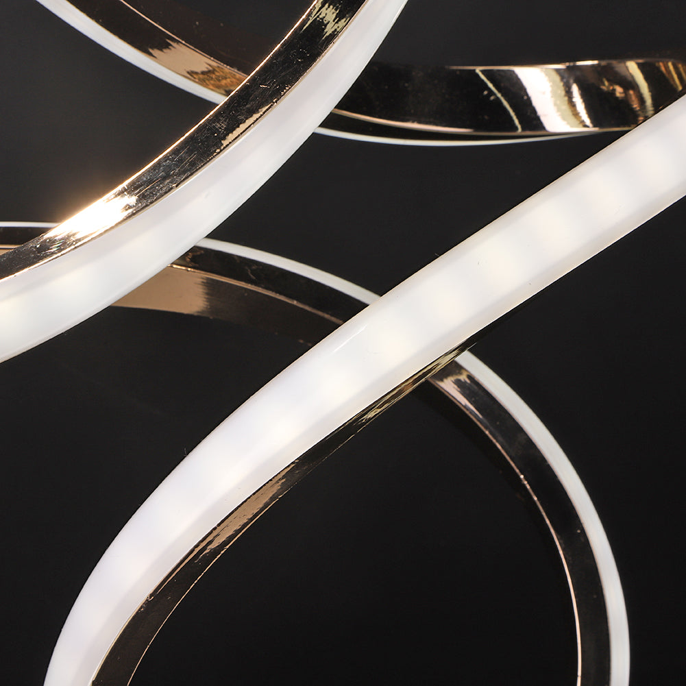 InfinityGlow – LED Spiral Table Lamp with Endless Design 4