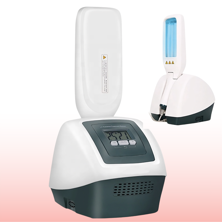 Compact UV Light Therapy Lamp for Skin Conditions - Lusomart