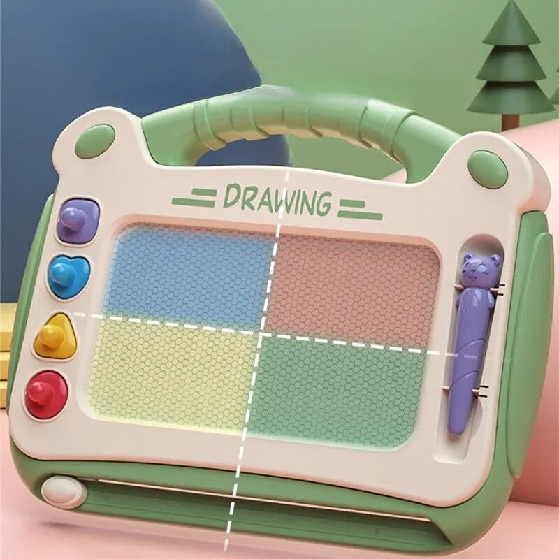 InspiDraw – Creative graffiti board for children with reusable drawing screen 2