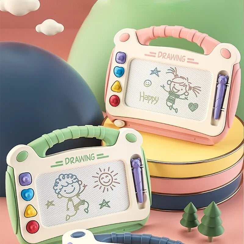 InspiDraw – Creative graffiti board for children with reusable drawing screen 3
