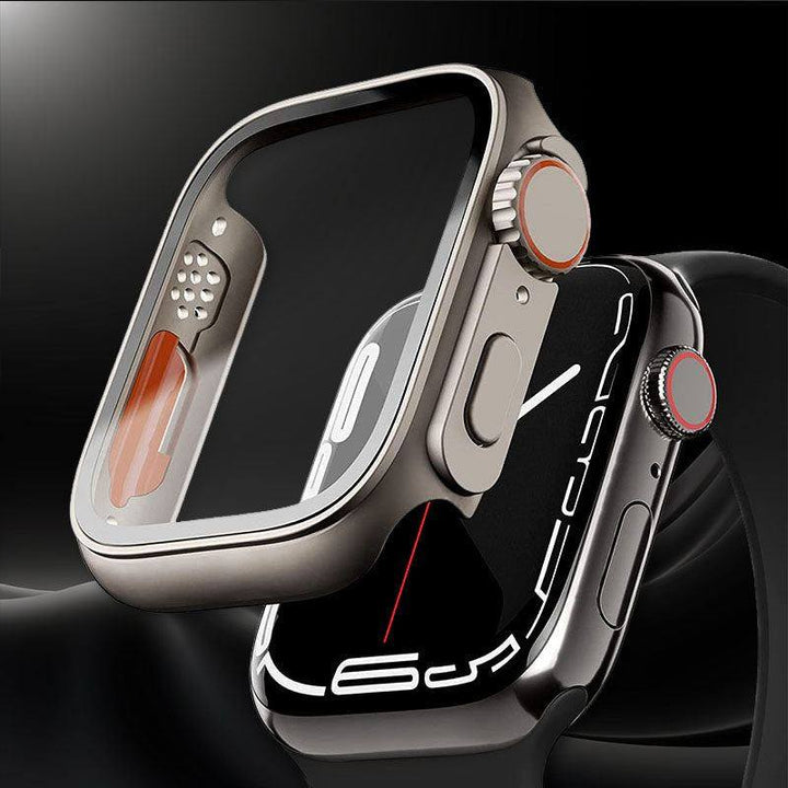 Clear Protective Phone Case with Glass Screen Shield