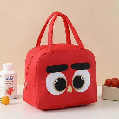 Lightweight portable lunch bag with comfortable handle, weighing only 85g for easy daily transport.