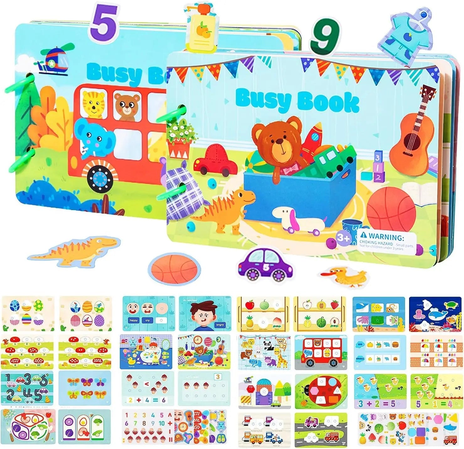 Fun Kids Educational Storybook with Colors and Sounds - Lusomart