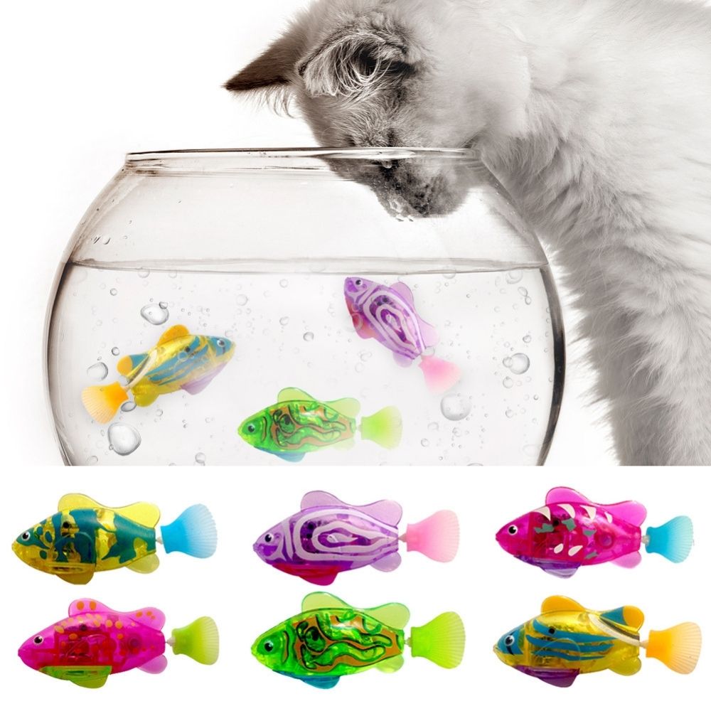 Fun Cat Toy Set with Flashing Lights & Moving Action - Lusomart
