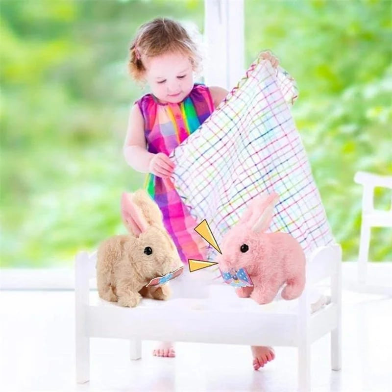 Interactive Cuddly Bunny - HoppyMate 7