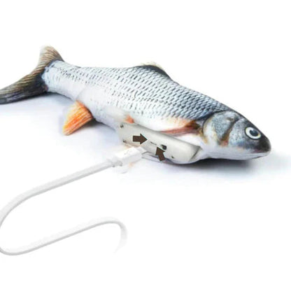 Interactive Dog Toy - Realistic Moving Fish with Motion Sensor, Rechargeable Battery, Safe for All Dogs 4