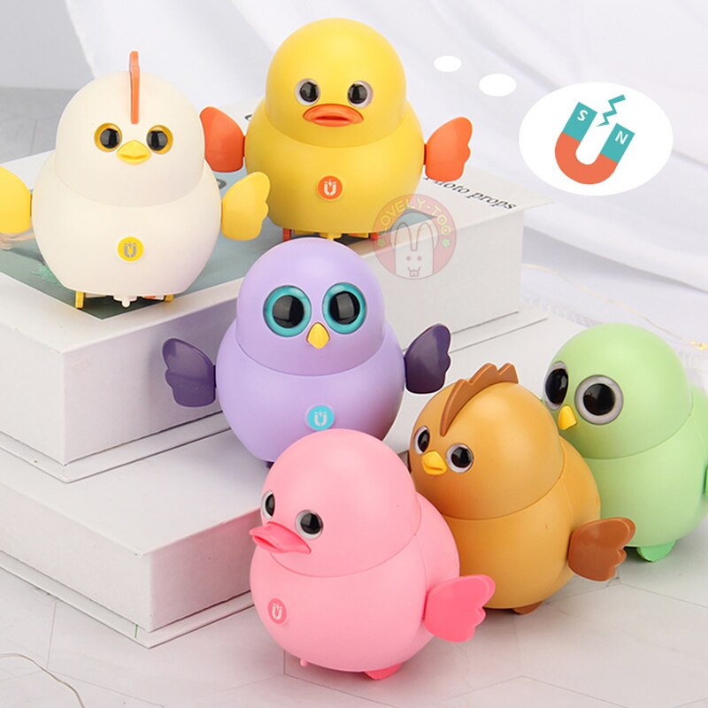 Interactive Magnetic Duck Family Playset – Durable ABS Toys for Creative Play 1