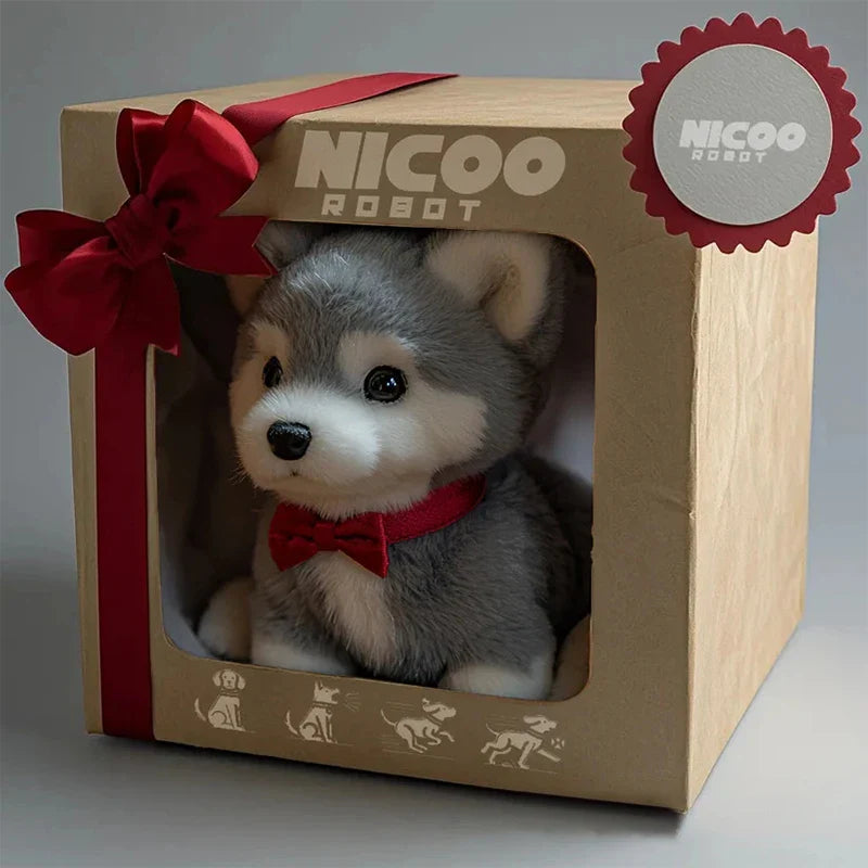 Interactive Robot Dog Realistic AI Electronic Pet Toy Safe Material 6