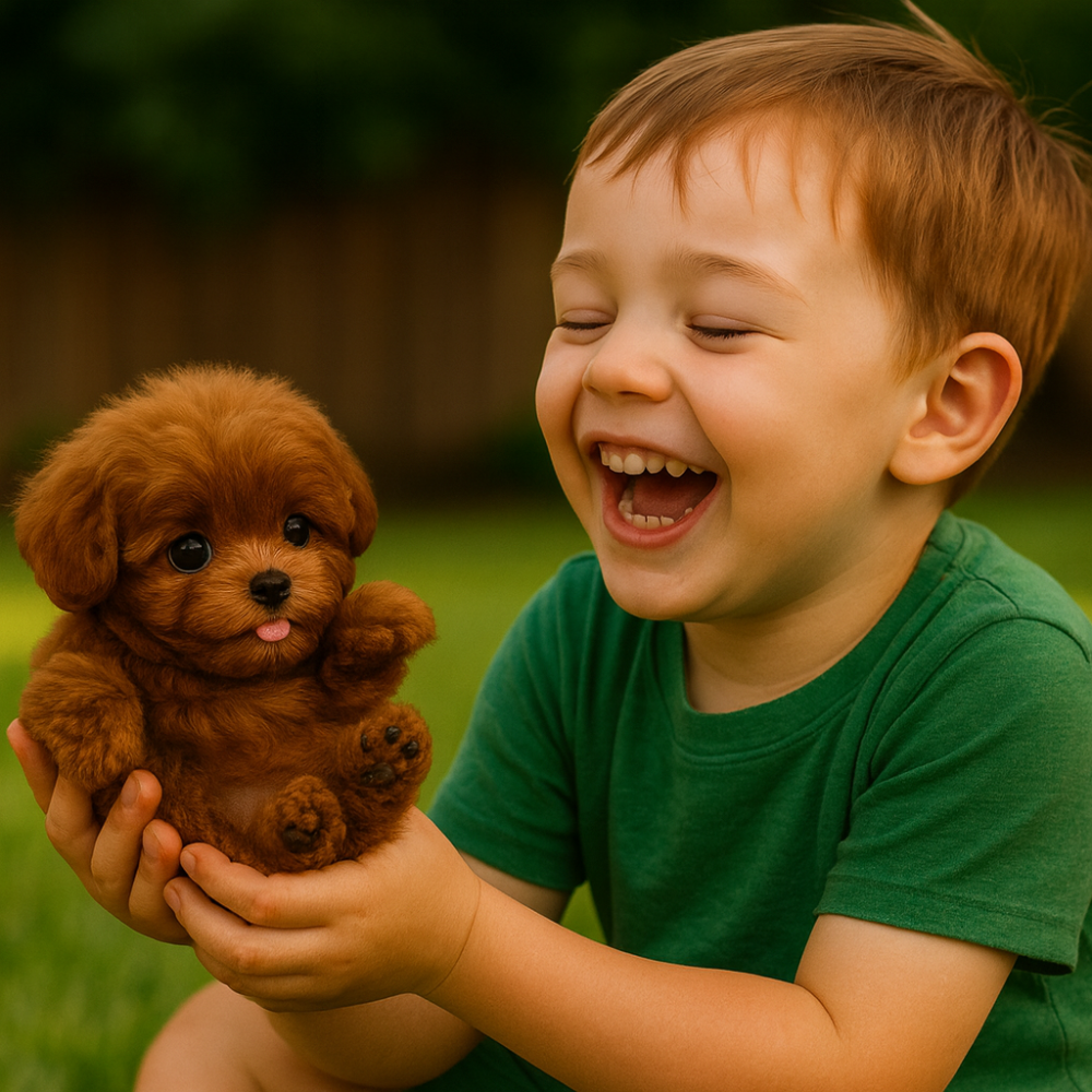 Interactive Robot Dog Toy Plush Puppy for Kids 3