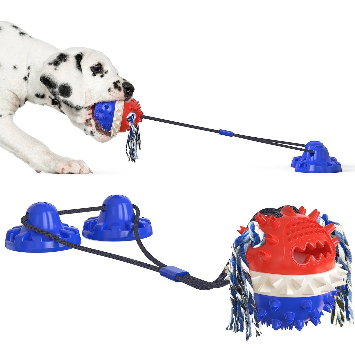 Interactive Self-Playing Pet Toy - Durable Dog Toy with Chew Bars and Rolling Balls for All Sizes, Promotes Dental Health 7