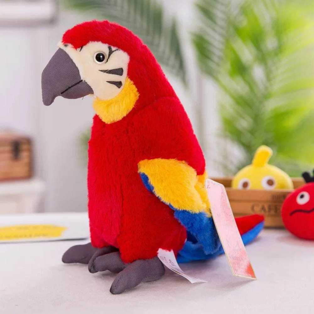 Interactive Talking Parrot Plush Toy for Kids Language Learning 1