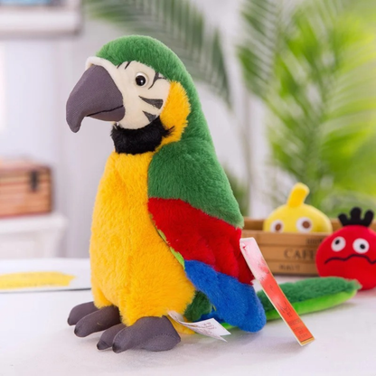 Interactive Talking Parrot Plush Toy for Kids Language Learning 5