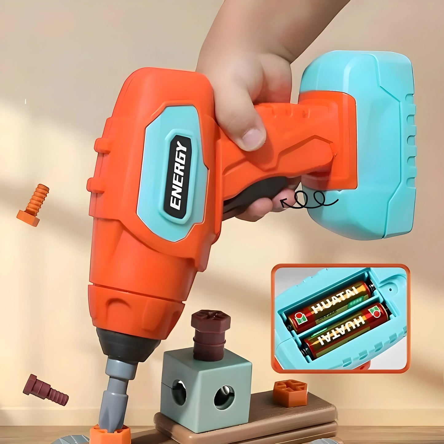 InventorCase™ – Creative Building Set with Tools – Construction Playset 3