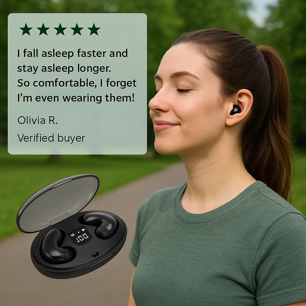 Comfortable Sleep Earbuds with Wireless Bluetooth