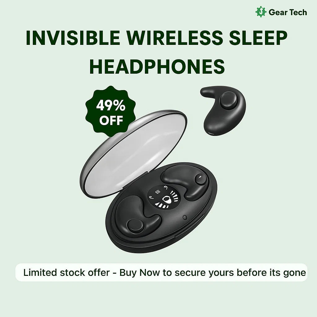 Comfortable Sleep Earbuds Wireless Bluetooth Headphones