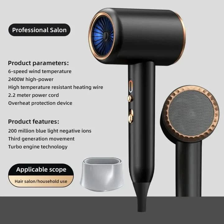 IonGlow | Powerful Elegant 2400W Hair Dryer for All Hair Types 2