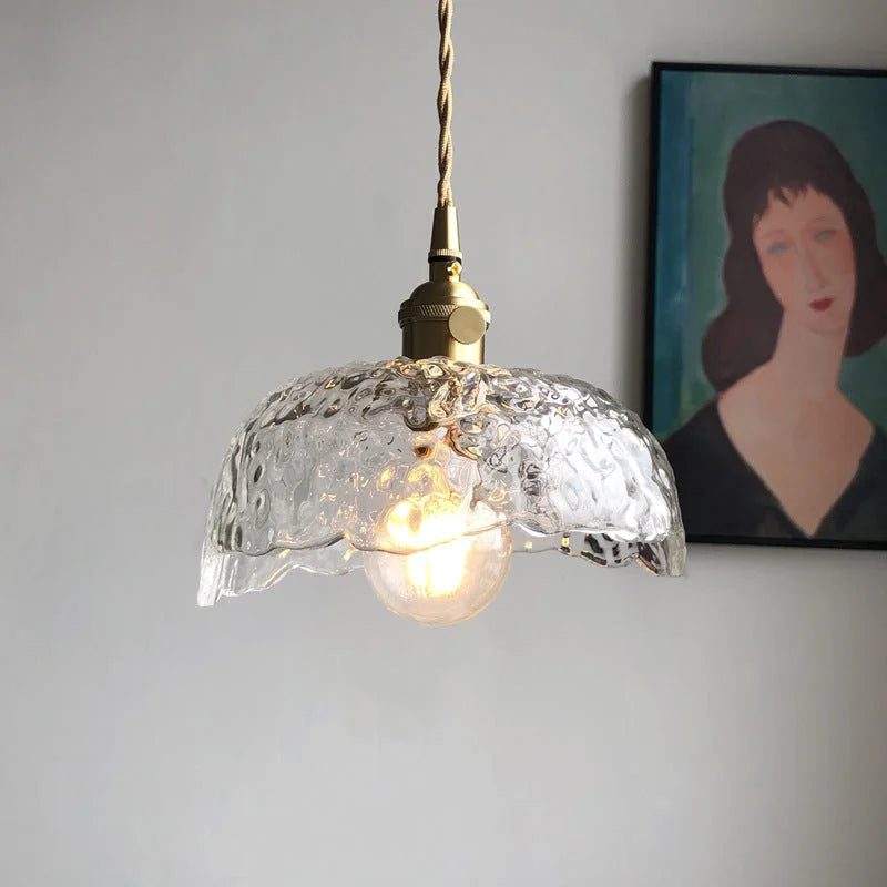 Classic Hanging Glass Drop Light