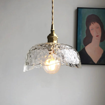 Classic Hanging Glass Drop Light