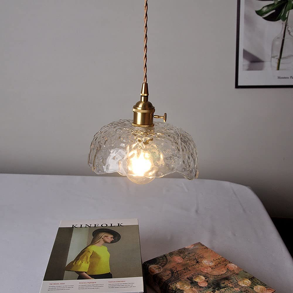 Classic Hanging Glass Drop Light