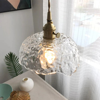 Classic Hanging Glass Drop Light