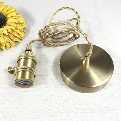 Classic Hanging Glass Drop Light