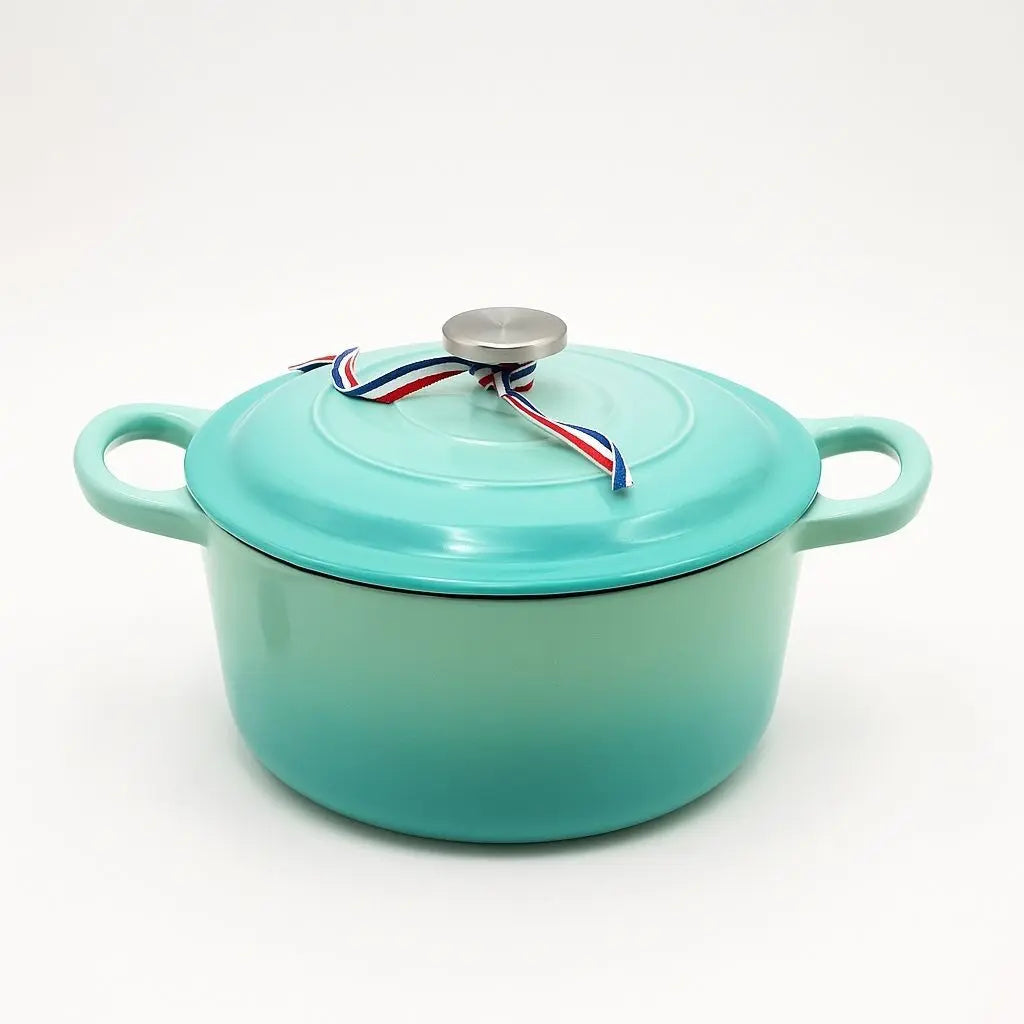 Heavy Duty Enamel Cast Iron Stew Pot - Lusomart