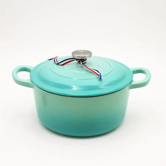 Heavy Duty Enamel Cast Iron Stew Pot - Lusomart