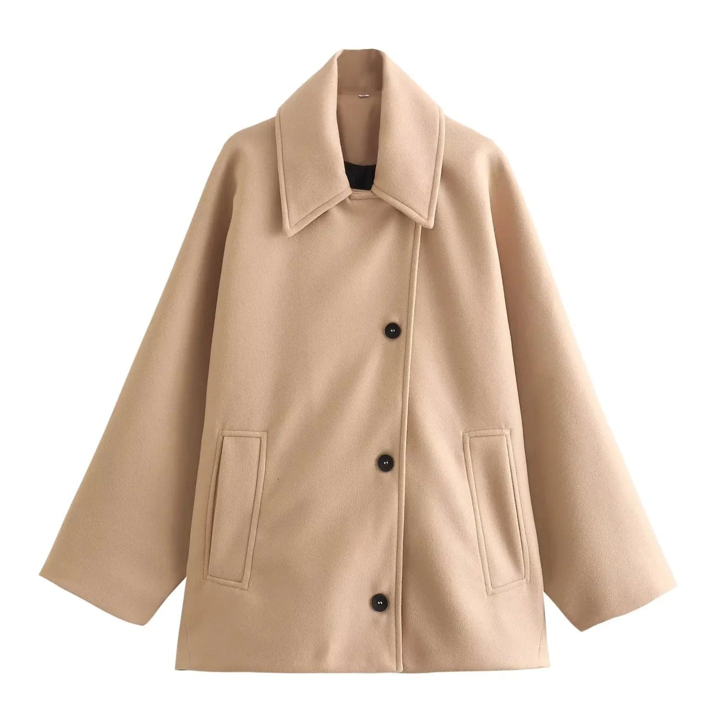 Isadora | Women's Warm Oversized Coat – Cozy Winter Style with Long Sleeves 6