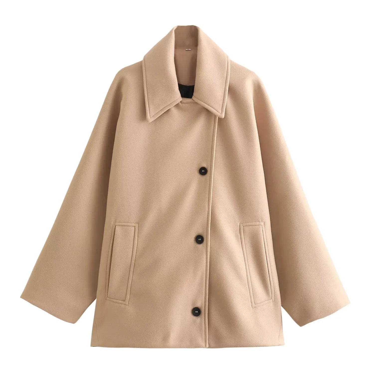 Isadora | Women's Warm Oversized Coat – Cozy Winter Style with Long Sleeves 6