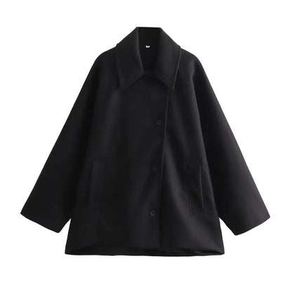 Isadora | Women's Warm Oversized Coat – Cozy Winter Style with Long Sleeves 7
