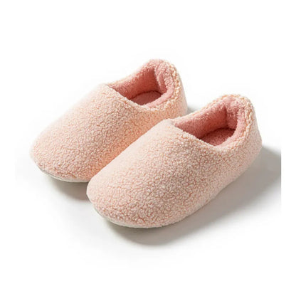 Plush Warm Women's Grip House Slippers - Lusomart