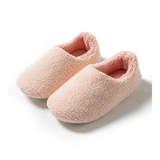 Plush Warm Women's Grip House Slippers - Lusomart