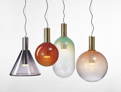 Stylish Colourful Glass Hanging Light