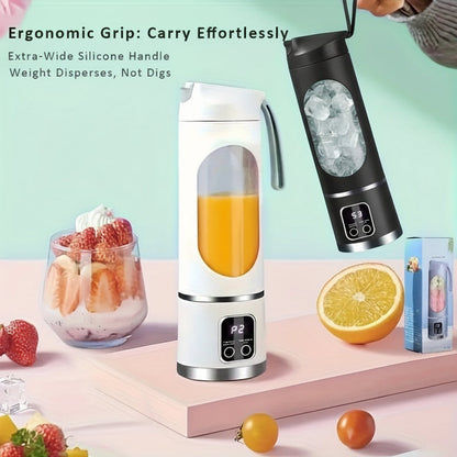 Compact USB Rechargeable Blender Bottle On The Go