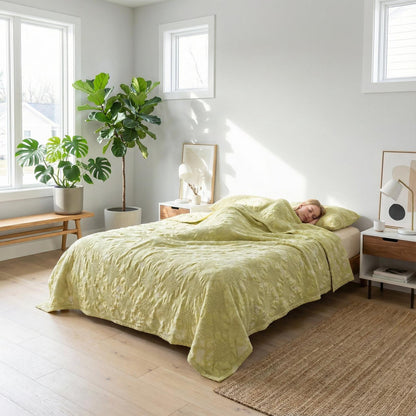 Soft Plush Decorative Throw Blanket for Home