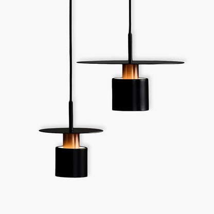 Sleek Round Hanging Ceiling Light
