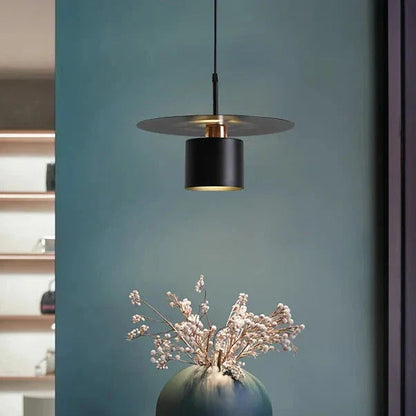 Sleek Round Hanging Ceiling Light