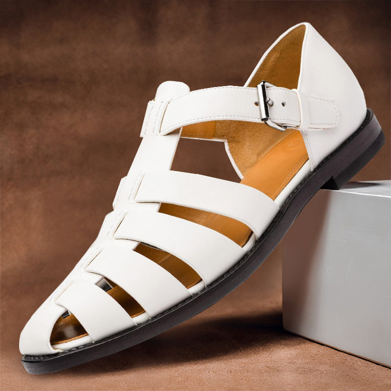 High Quality Leather Sandals for Men Summer