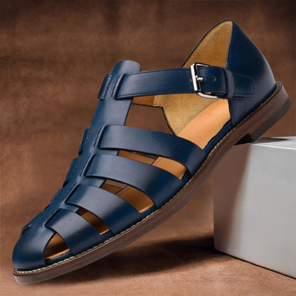 High Quality Leather Sandals for Men Summer