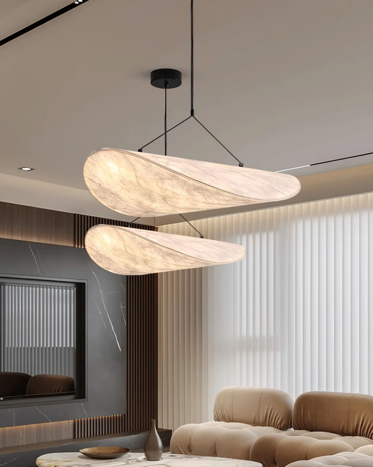 Rustic Wooden Table Lamp in Natural Style