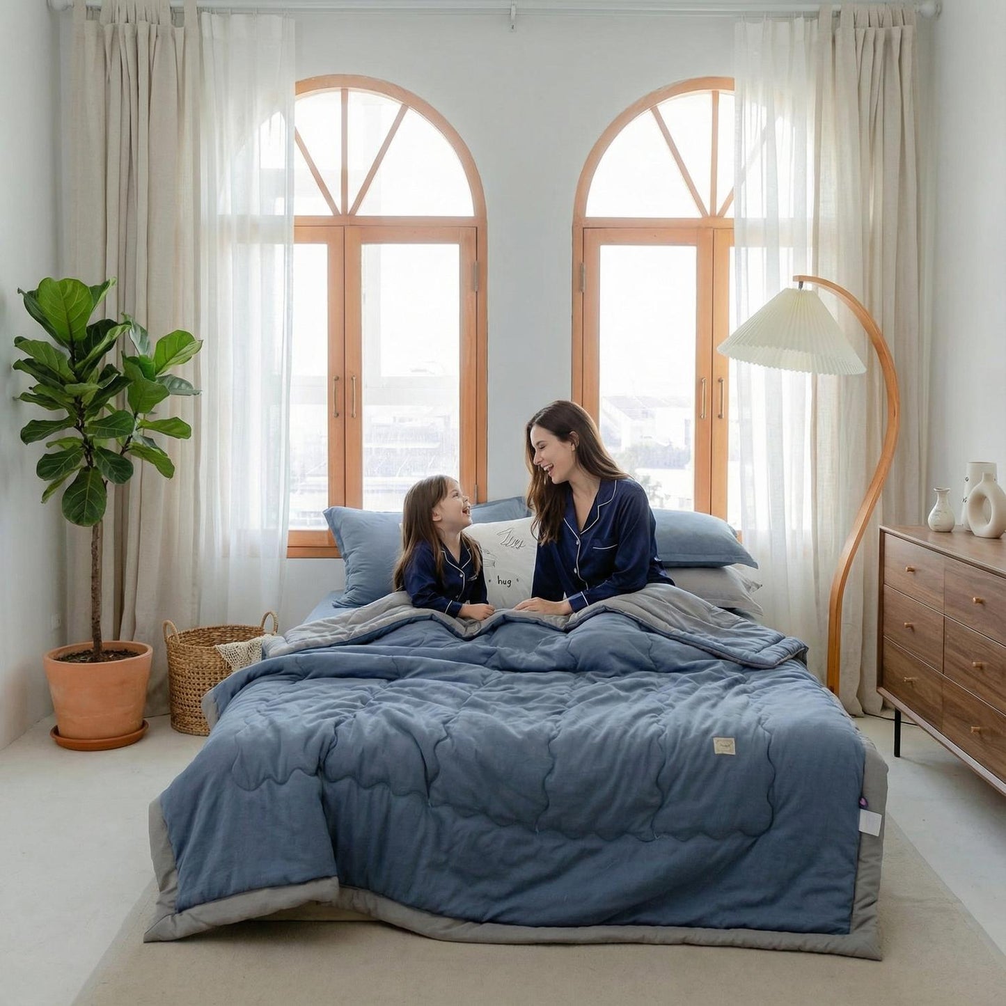 Breathable Summer Quilt Soft Cotton Bedspread