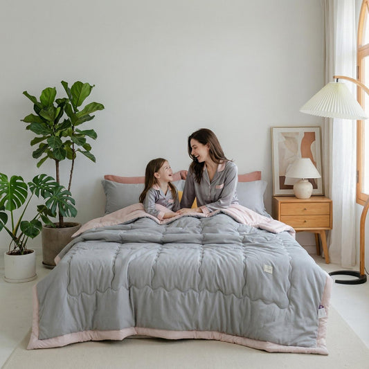 Breathable Summer Quilt Soft Cotton Bedspread - Lusomart